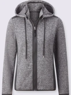 Veste en polaire qualité tricot-polaire