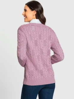 Veste en tricot 50% coton