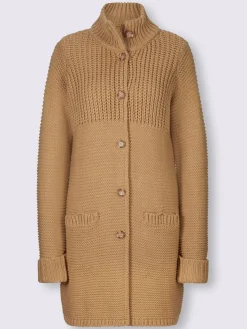 Veste en tricot 15% laine