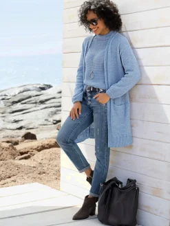 Veste en tricot 10% laine
