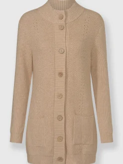 Veste en tricot ajouré 50% viscose
