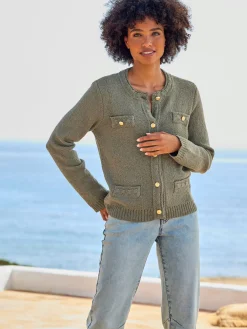 Veste en tricot alternative idéale au blazer
