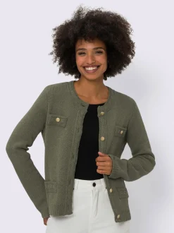 Veste en tricot alternative idéale au blazer