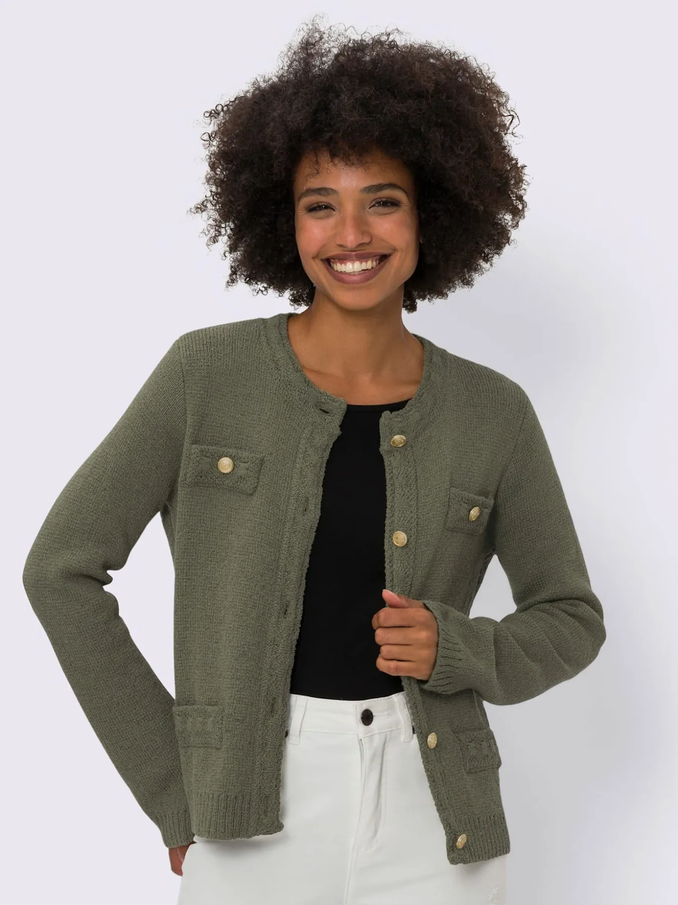 Veste en tricot alternative idéale au blazer