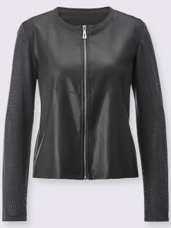 Veste en tricot avec viscose (ecovero)