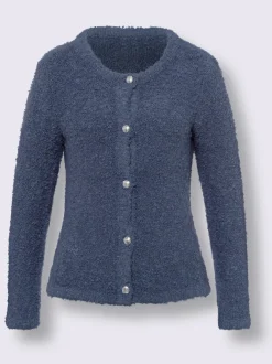 Veste en tricot boutons décoratifs