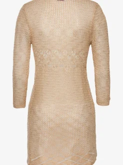 Veste en tricot cardigan motif ajouré