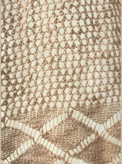 Veste en tricot cardigan motif ajouré