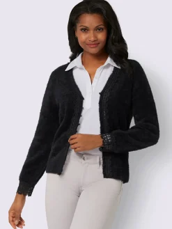 Veste en tricot chaud et moelleux