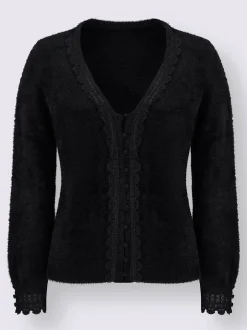 Veste en tricot chaud et moelleux