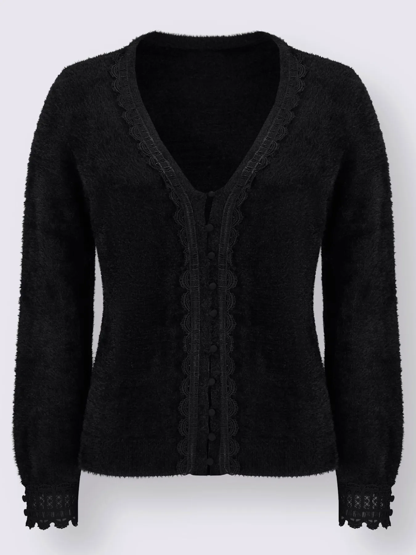Veste en tricot chaud et moelleux