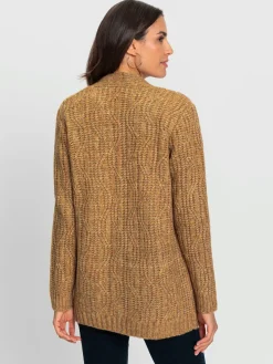 Veste en tricot fil chiné doux