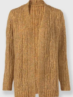Veste en tricot fil chiné doux