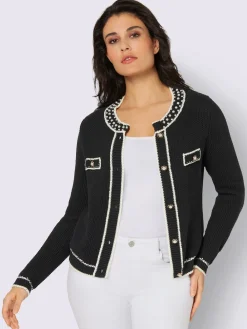 Veste en tricot fin 50% coton