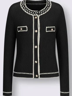 Veste en tricot fin 50% coton