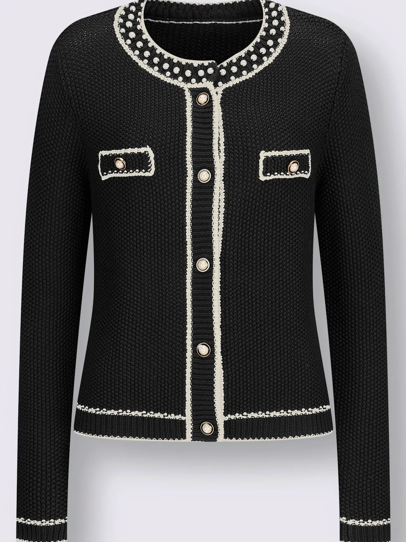 Veste en tricot fin 50% coton