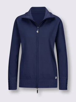 Veste en tricot fin mercerisé