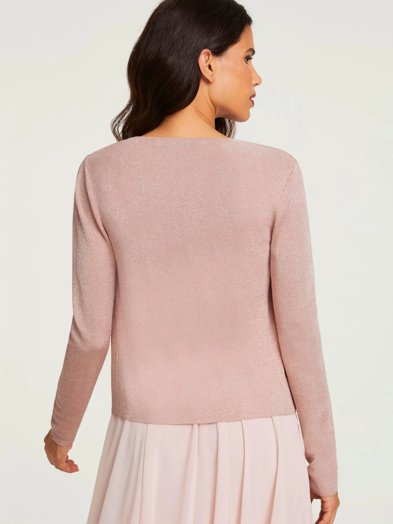 Veste en tricot fin style élégant