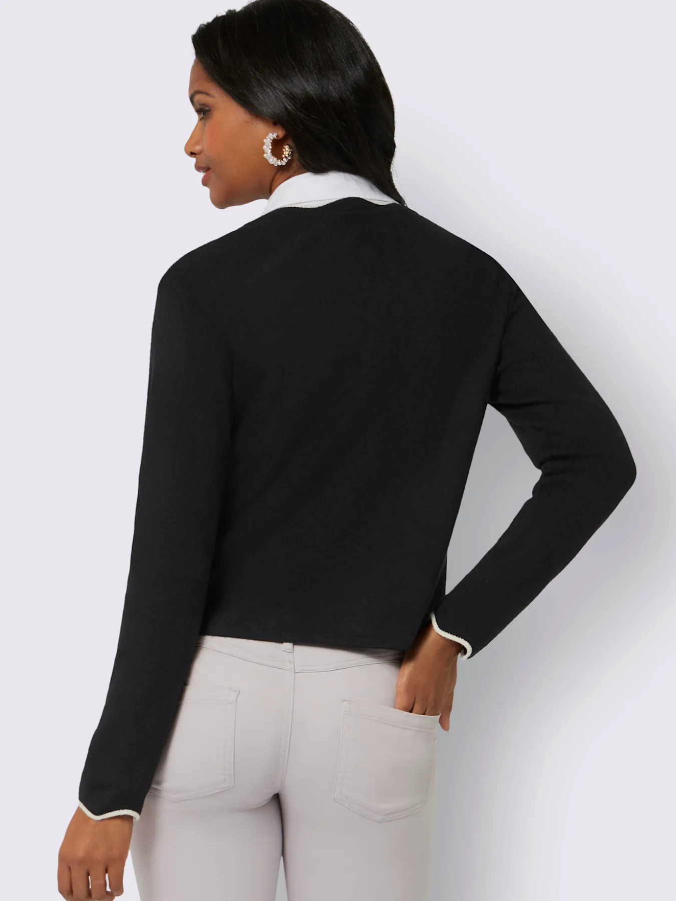 Veste en tricot fin tricot fin élégant