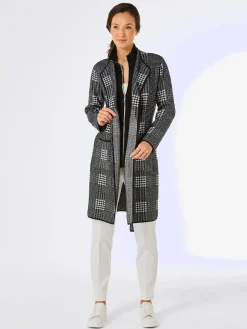 Veste en tricot jacquard