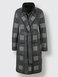 Veste en tricot jacquard