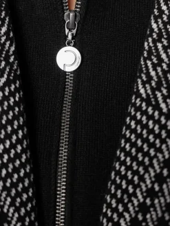 Veste en tricot jacquard