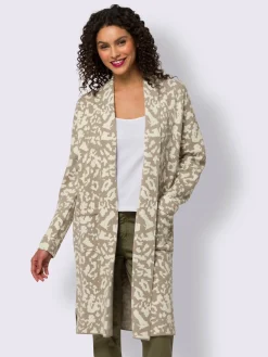 Veste en tricot jacquard tricot jacquard de qualité