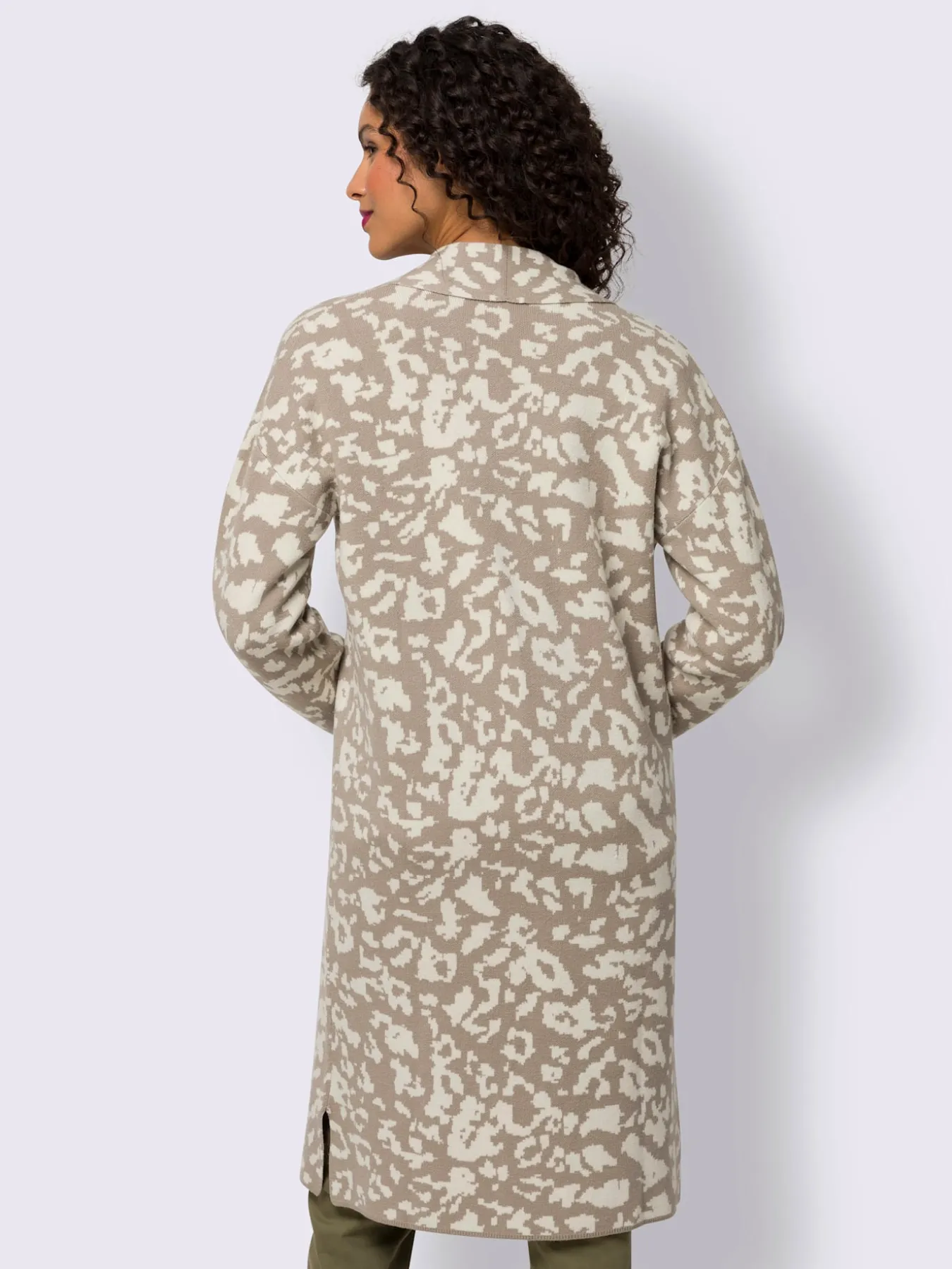 Veste en tricot jacquard tricot jacquard de qualité