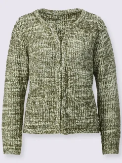 Veste en tricot joli fil fantaisie