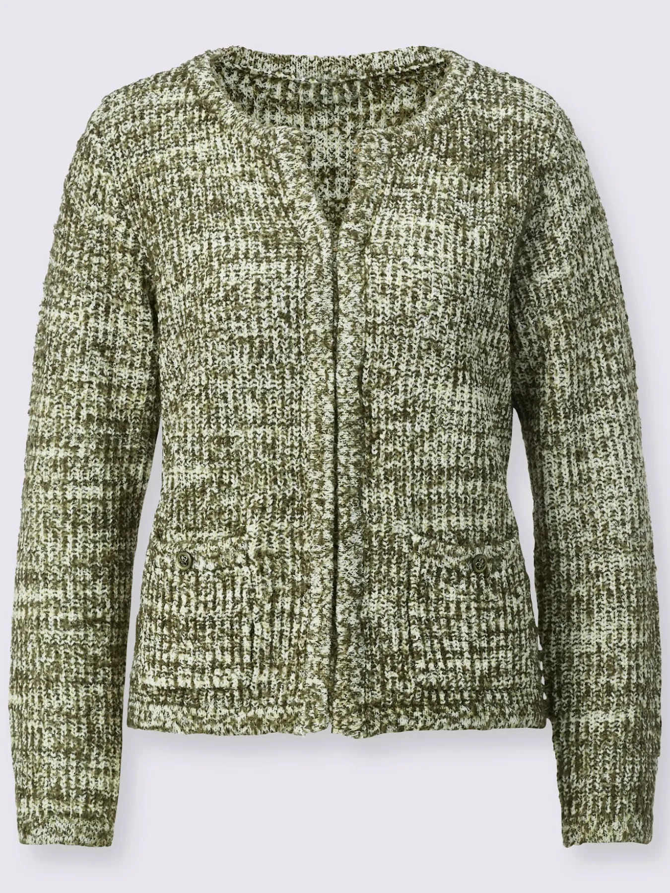Veste en tricot joli fil fantaisie