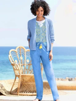 Veste en tricot jolie structure tricot