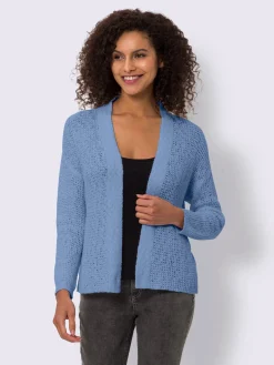 Veste en tricot jolie structure tricot