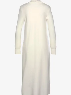 Veste en tricot long manteau en tricot en mélange de viscose