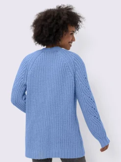 Veste en tricot maille bien-être très douce