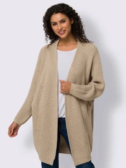 Veste en tricot manches raglan