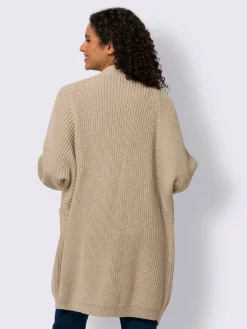 Veste en tricot manches raglan