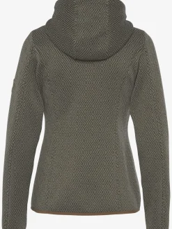 Veste en tricot polaire avec capuche