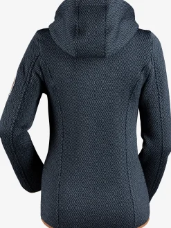 Veste en tricot polaire avec capuche