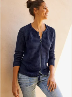 Veste en tricot pur coton