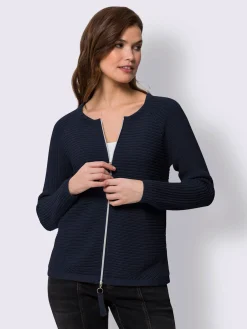 Veste en tricot pur coton