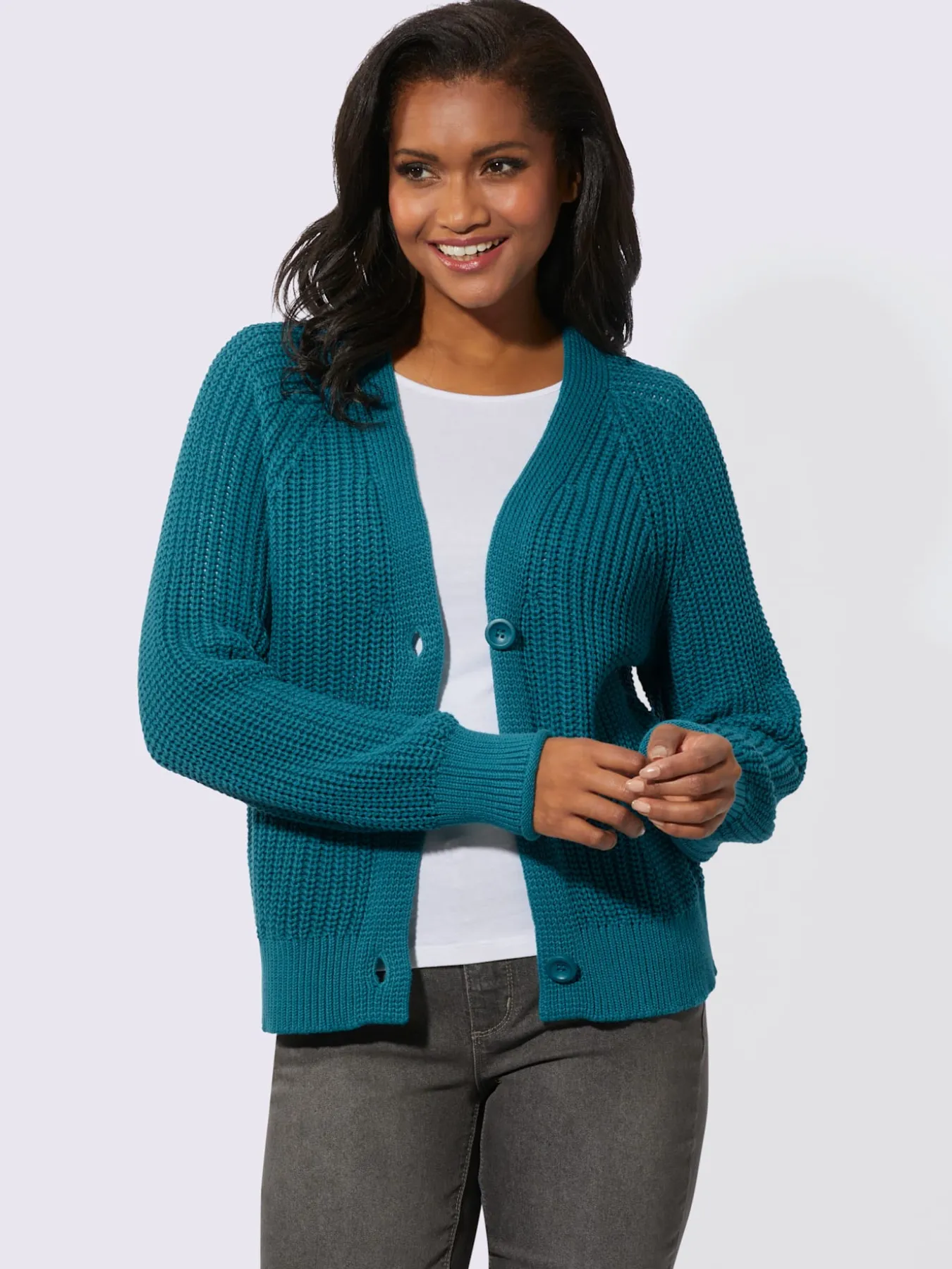 Veste en tricot pur coton