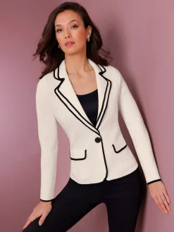Veste en tricot pure laine mérinos