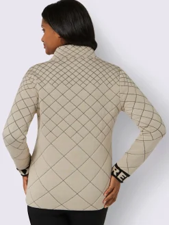 Veste en tricot qualité double face