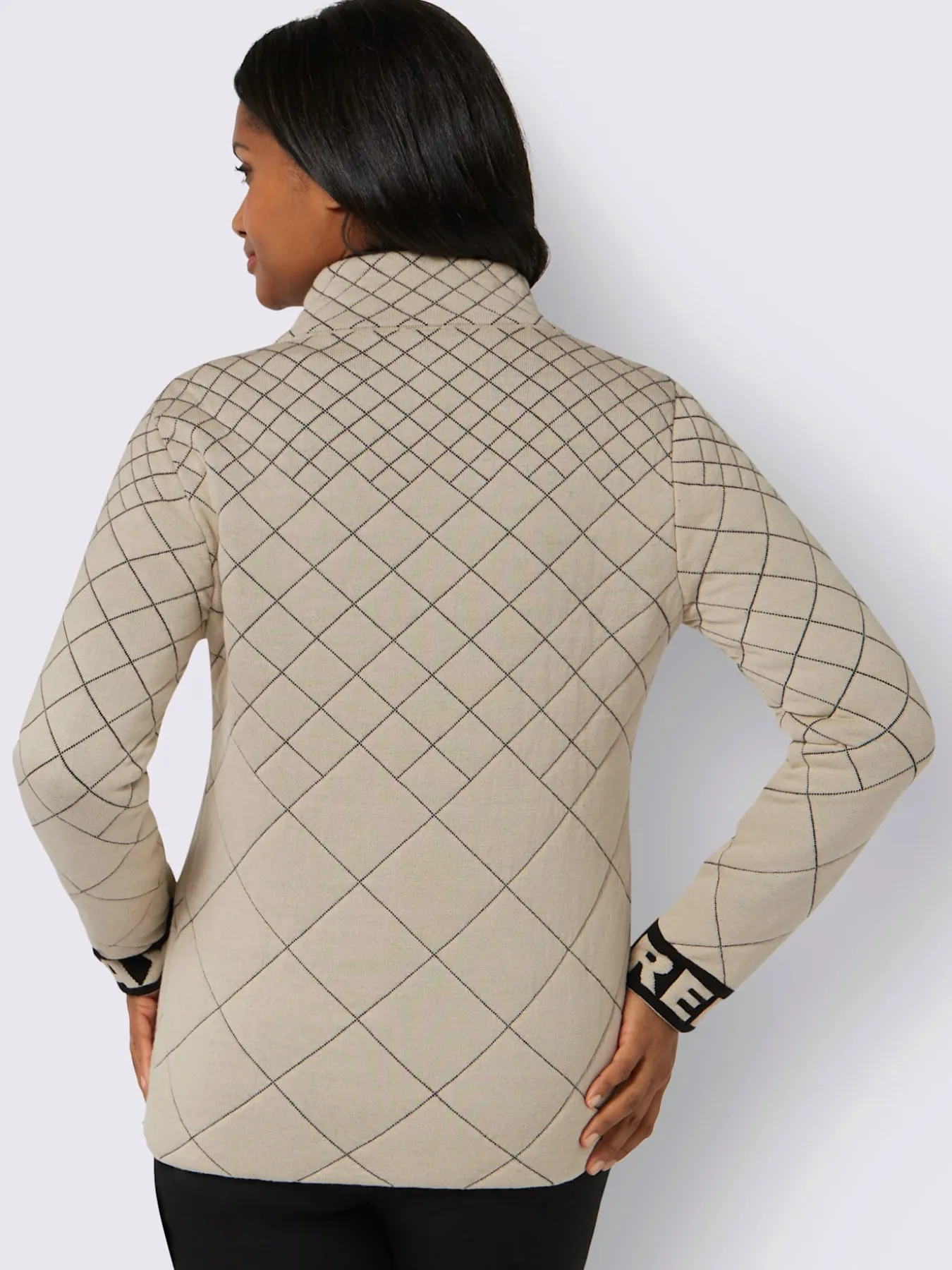 Veste en tricot qualité double face
