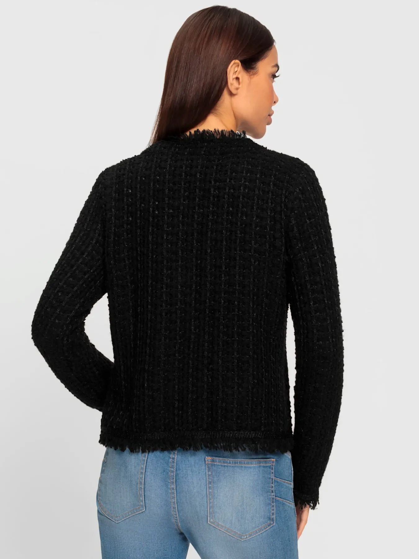 Veste en tricot structure tendance et affinante