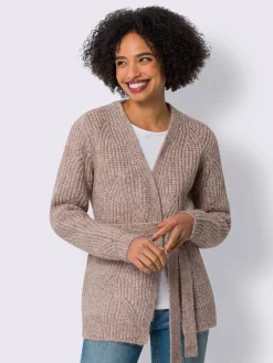 Veste en tricot tricot ajouré