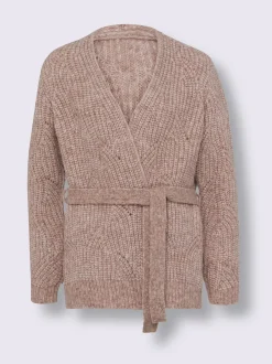 Veste en tricot tricot ajouré