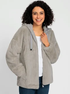 Veste imitation fourrure allure tendance