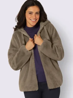 Veste imitation fourrure allure tendance