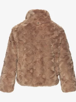 Veste imitation fourrure veste courte tendance